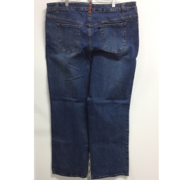 New Makers USA Rhinestone Stud Jeans Plus Size - Picture 2 of 3